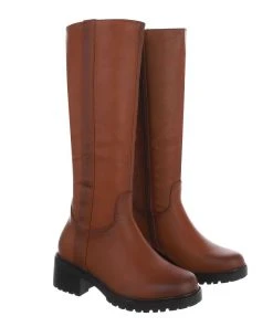 Ital-Design »Damen Freizeit« Stiefel Blockabsatz Klassische Stiefel In Camel -Waldläufer Verkaufsgeschäft 00b63b9a 4e0e 5758 96ee 07bb804c3f7e
