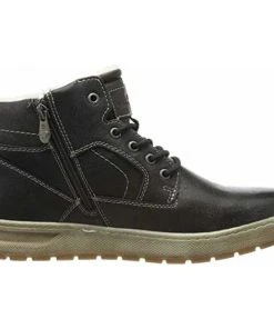 TOM TAILOR »grau« Schnürstiefelette (1-tlg)