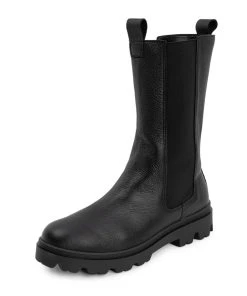 Vitaform »Stiefel Damen Leder« Stiefel Winterschuhe Damen Gefüttert - Winterstiefel Damen Leder - Leder Stiefel Damen - Damenstiefel Aus Weichem Leder Mit Komfortablem Gummieinsatz