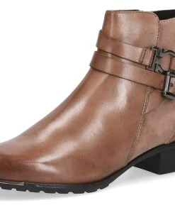 Caprice Stiefelette Mit Zierriemchen Am Schaft