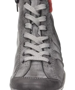 Rieker »Stiefeletten« Schnürstiefelette Aus Filz -Waldläufer Verkaufsgeschäft 18ad1566 9fd8 5418 bee3 139d285d2999