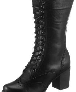 Hirschkogel Stiefelette Damen, Mit Schnürung Und Reissverschluss