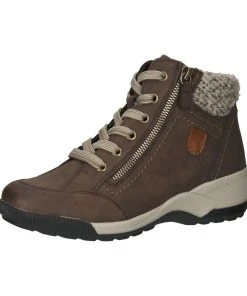 Bama »Stiefelette Lederimitat/Textil« Schnürstiefelette