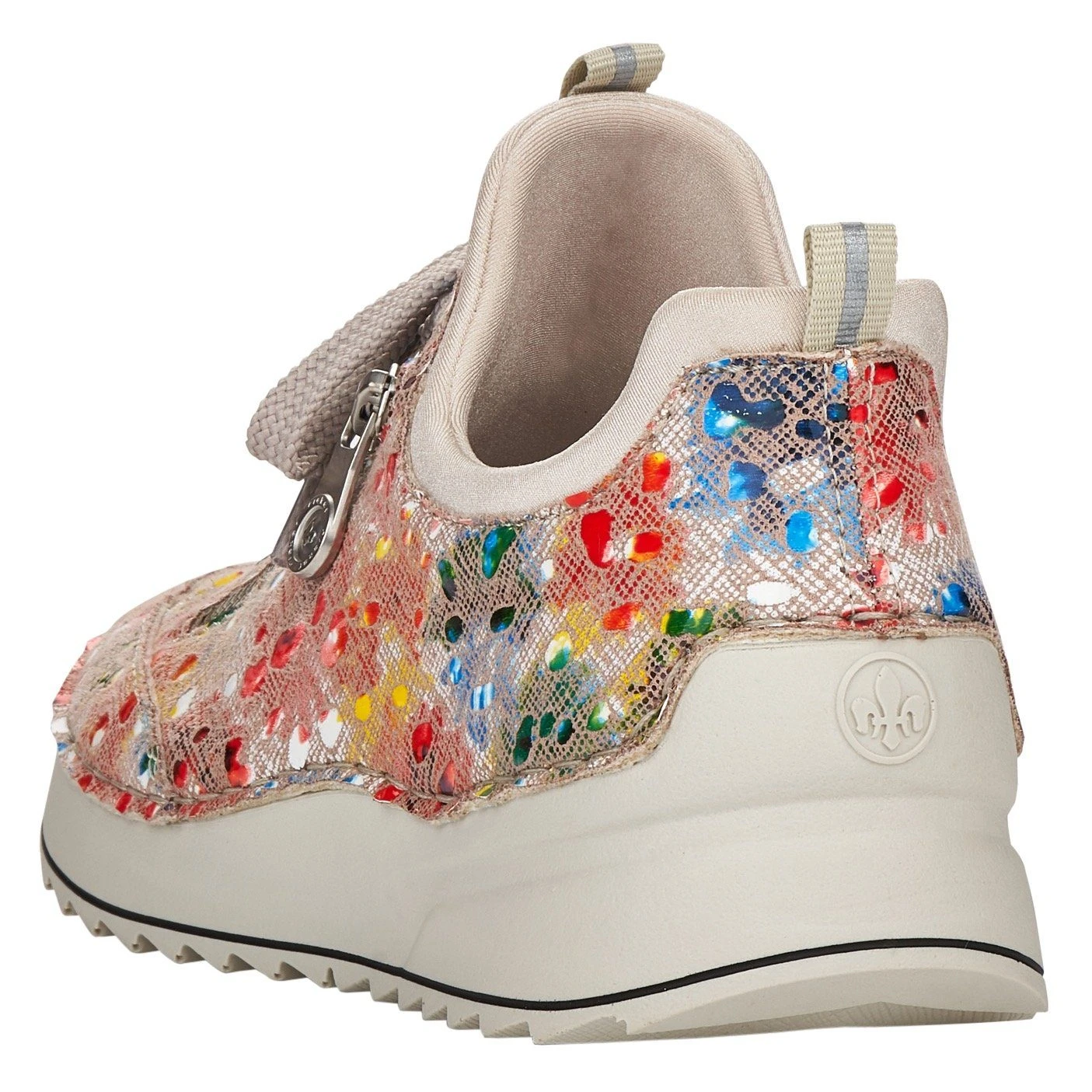 Rieker Slip-On Sneaker Mit Tollem Blütenprint 3 Rieker Slip-On Sneaker Mit Tollem Blütenprint – Bild 3