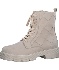 MARCO TOZZI »Stiefelette Leder« Schnürstiefelette