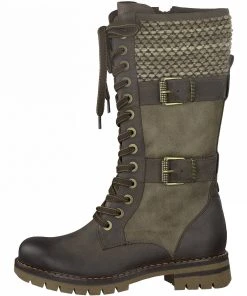MARCO TOZZI »Marco Tozzi Damen Tex Stiefel 2-26296-27-389 CIGAR ANT.COMB Braun« Stiefel
