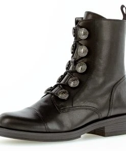 Gabor Stiefelette Mit Knöpfen Als Schmuckelement