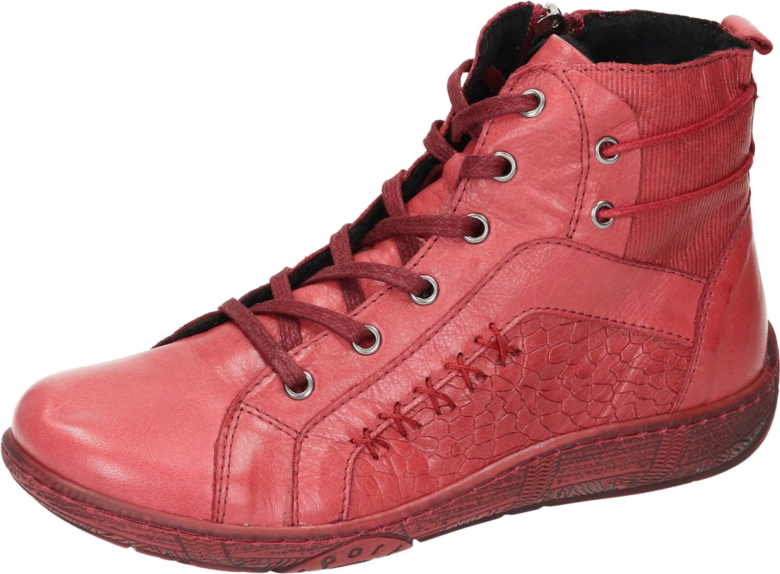 Manitu »Stiefeletten« Schnürstiefelette Aus Echtem Leder 1 Manitu »Stiefeletten« Schnürstiefelette Aus Echtem Leder