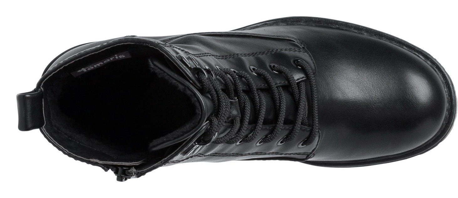 Tamaris Schnürstiefelette Mit Zusätzlichem Innenreißverschluss 4 Tamaris Schnürstiefelette Mit Zusätzlichem Innenreißverschluss – Bild 4