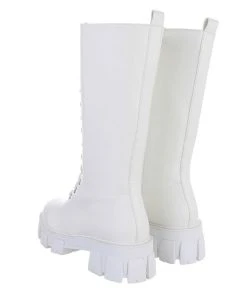 Ital-Design »Damen Schnürschuhe Freizeit« Stiefel Blockabsatz Schnürstiefel In Weiß 6 Ital-Design »Damen Schnürschuhe Freizeit« Stiefel Blockabsatz Schnürstiefel In Weiß -Waldläufer Verkaufsgeschäft 565f4344 fda9 5066 8738 0846bc450746