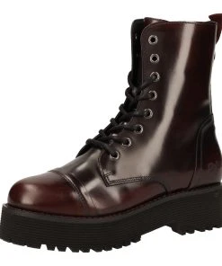 Buffalo »Stiefelette Leder« Schnürstiefelette