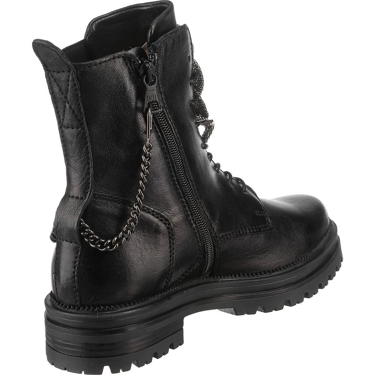 JOLANA & FENENA »J&F Schnürstiefeletten Mit Kettendetail« Schnürstiefelette 5 JOLANA & FENENA »J&F Schnürstiefeletten Mit Kettendetail« Schnürstiefelette – Bild 5