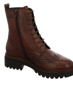 Tamaris »uni Lyralochung« Schnürstiefelette Glattleder -Waldläufer Verkaufsgeschäft 5d512e83 04da 5916 8e09 90028f3000cc