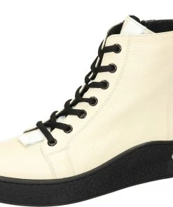 Manitu »Stiefeletten« Schnürstiefelette Aus Echtem Leder