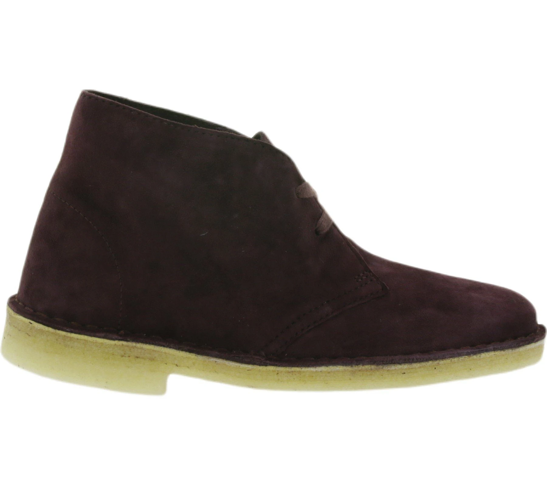 Clarks »Clarks Originals Damen Stiefelette Herbstliche Veloursleder-Boots Desert Boot Stiefel Bordeaux« Stiefel 3 Clarks »Clarks Originals Damen Stiefelette Herbstliche Veloursleder-Boots Desert Boot Stiefel Bordeaux« Stiefel – Bild 3