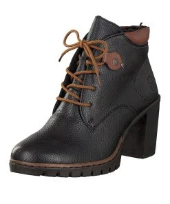 Rieker »Rieker Damen Stiefelette Schwarz« Stiefelette