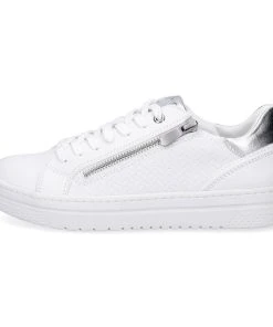 MARCO TOZZI »Marco Tozzi Damen Sneaker Weiß Silber« Sneaker -Waldläufer Verkaufsgeschäft 73f41ff4 7cf3 55c3 a4b3 90f7f132bfc1