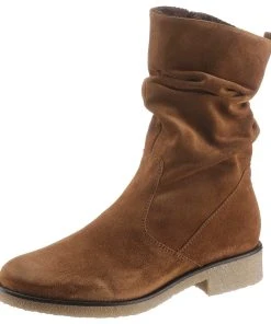 Gabor Stiefel Mit Modischen Raffungen Am Slouchy Schaft