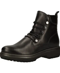 MARCO TOZZI »Stiefelette Leder« Schnürstiefelette