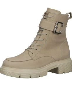 Paul Green »Stiefelette Nubukleder« Schnürstiefelette