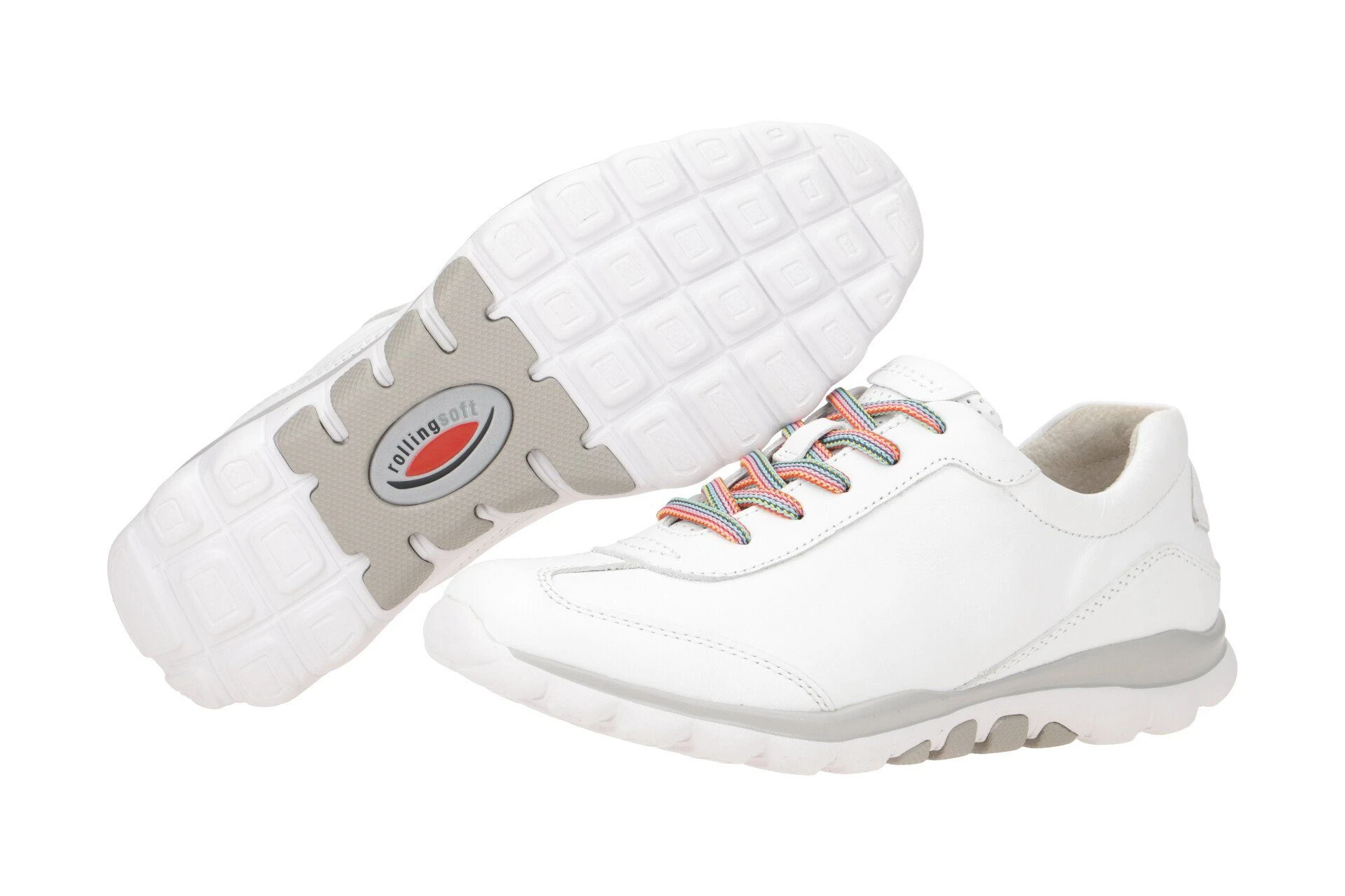 Gabor Rollingsoft Keilsneaker Mit Bunten Schnürsenkeln 3 Gabor Rollingsoft Keilsneaker Mit Bunten Schnürsenkeln – Bild 3