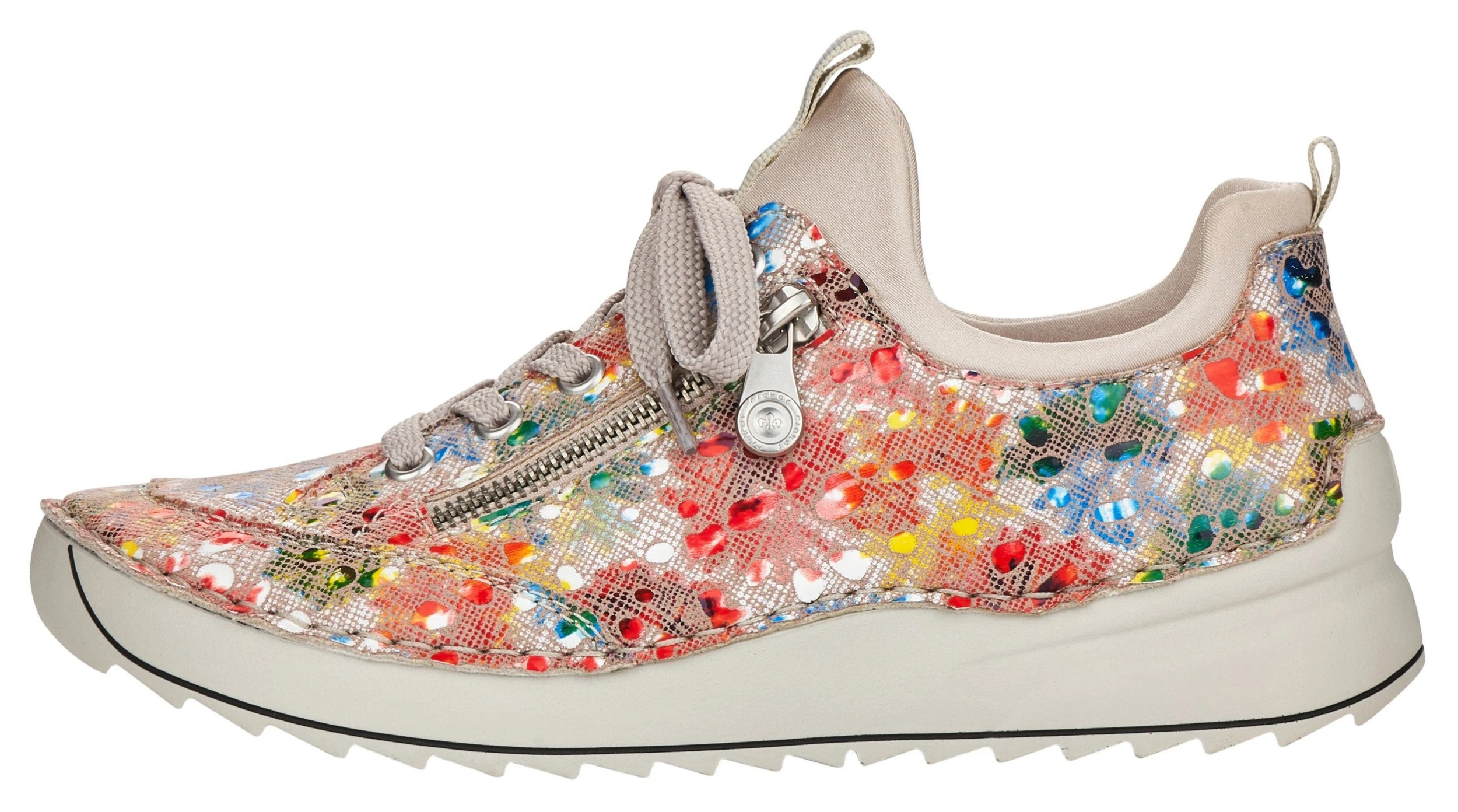 Rieker Slip-On Sneaker Mit Tollem Blütenprint 6 Rieker Slip-On Sneaker Mit Tollem Blütenprint – Bild 6