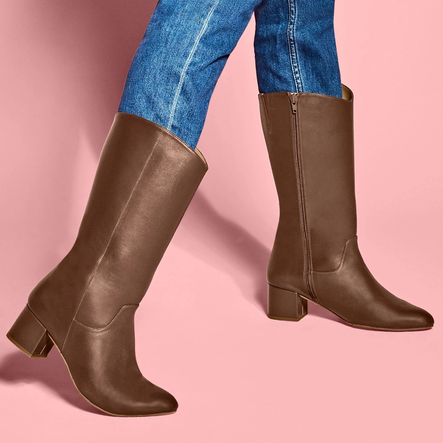 LaShoe »Vintage Stiefel Braun 40« Stiefel 5 LaShoe »Vintage Stiefel Braun 40« Stiefel – Bild 5