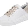 Rieker EVOLUTION Plateausneaker Mit Metallic-Einsatz Im Fersenbereich