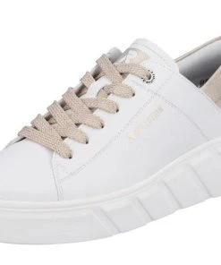 Rieker EVOLUTION Plateausneaker Mit Metallic-Einsatz Im Fersenbereich
