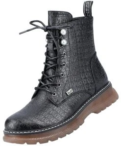 Rieker »92812-00« Schnürstiefelette
