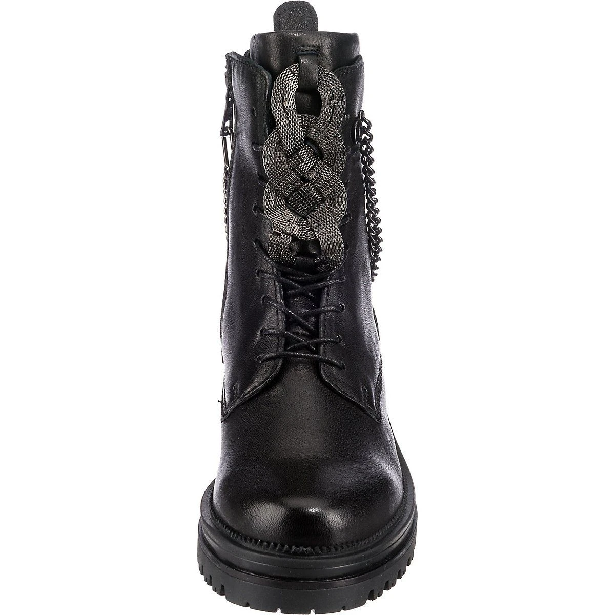 JOLANA & FENENA »J&F Schnürstiefeletten Mit Kettendetail« Schnürstiefelette 4 JOLANA & FENENA »J&F Schnürstiefeletten Mit Kettendetail« Schnürstiefelette – Bild 4