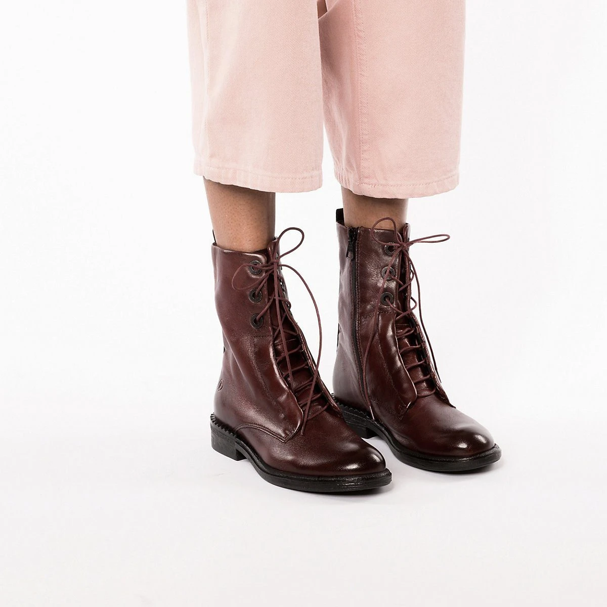 JOLANA & FENENA »J&F Classic Lace-Up Boots« Schnürstiefelette 2 JOLANA & FENENA »J&F Classic Lace-Up Boots« Schnürstiefelette – Bild 2