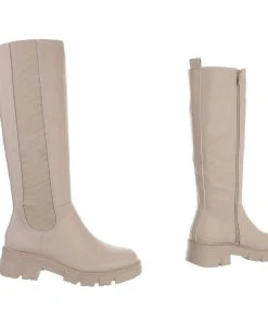 Ital-Design »Damen Freizeit« Stiefel Blockabsatz Plateaustiefel In Beige 5 Ital-Design »Damen Freizeit« Stiefel Blockabsatz Plateaustiefel In Beige -Waldläufer Verkaufsgeschäft 9587b0d1 2a2e 5f87 8704 e67d03f96c72