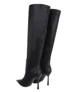 Ital-Design »Damen Elegant« Stiefel Pfennig-/Stilettoabsatz High-Heel Stiefel In Schwarz -Waldläufer Verkaufsgeschäft 9c108b9d 5bda 505d a926 f7dfcf57ec4e