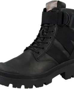 Palladium »Pallabase Tact STR Leather Damen« Schnürboots -Waldläufer Verkaufsgeschäft a129e04c 5e9f 5a17 8e18 1284f476283e