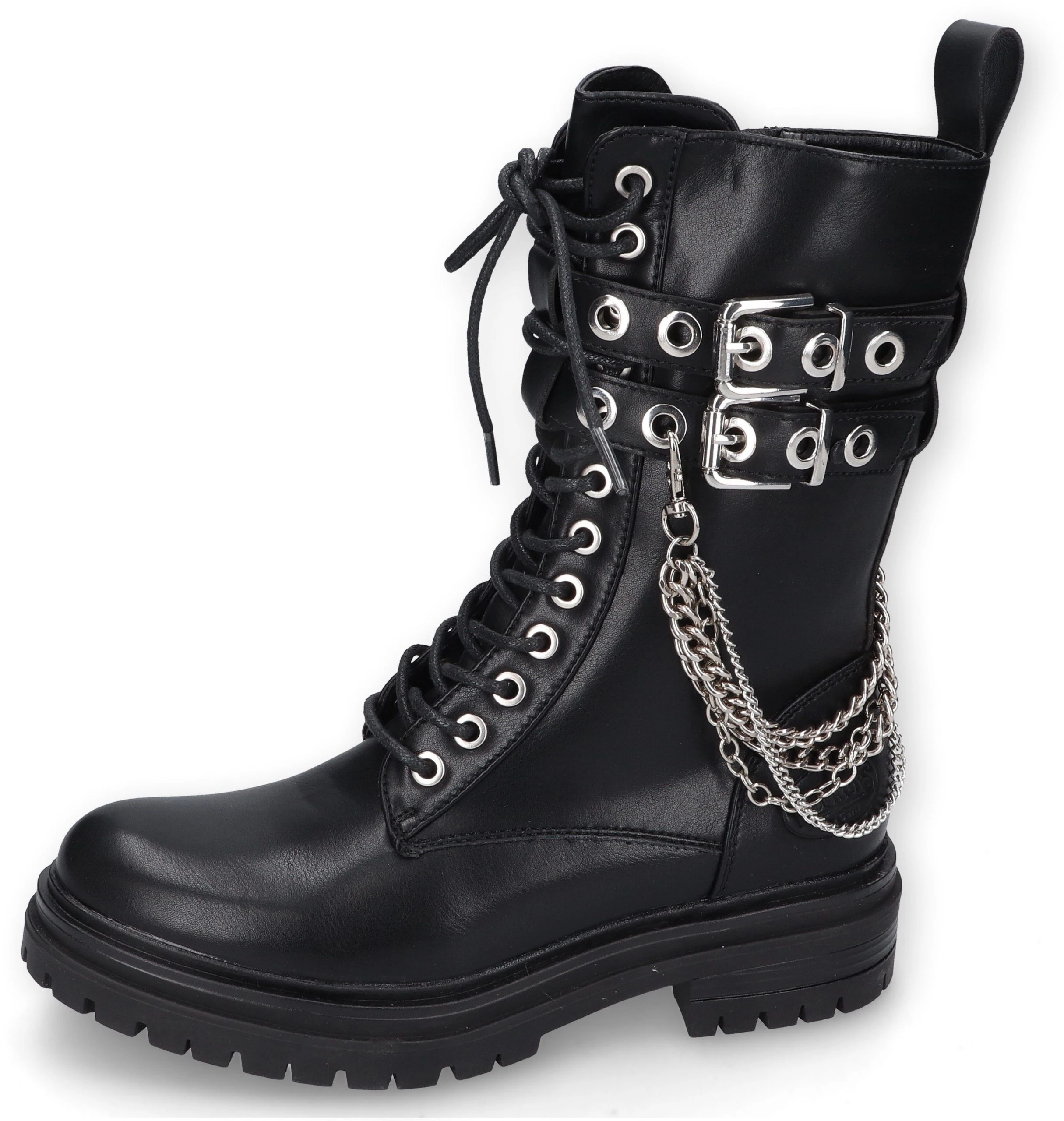 Dockers By Gerli Schnürstiefel Mit Angesagten Zierketten Und Metallösen 1 Dockers By Gerli Schnürstiefel Mit Angesagten Zierketten Und Metallösen