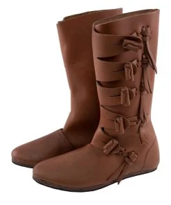 Vehi Mercatus »Wikinger Stiefel Jorvik Braun Mit Gummisohle« Stiefel