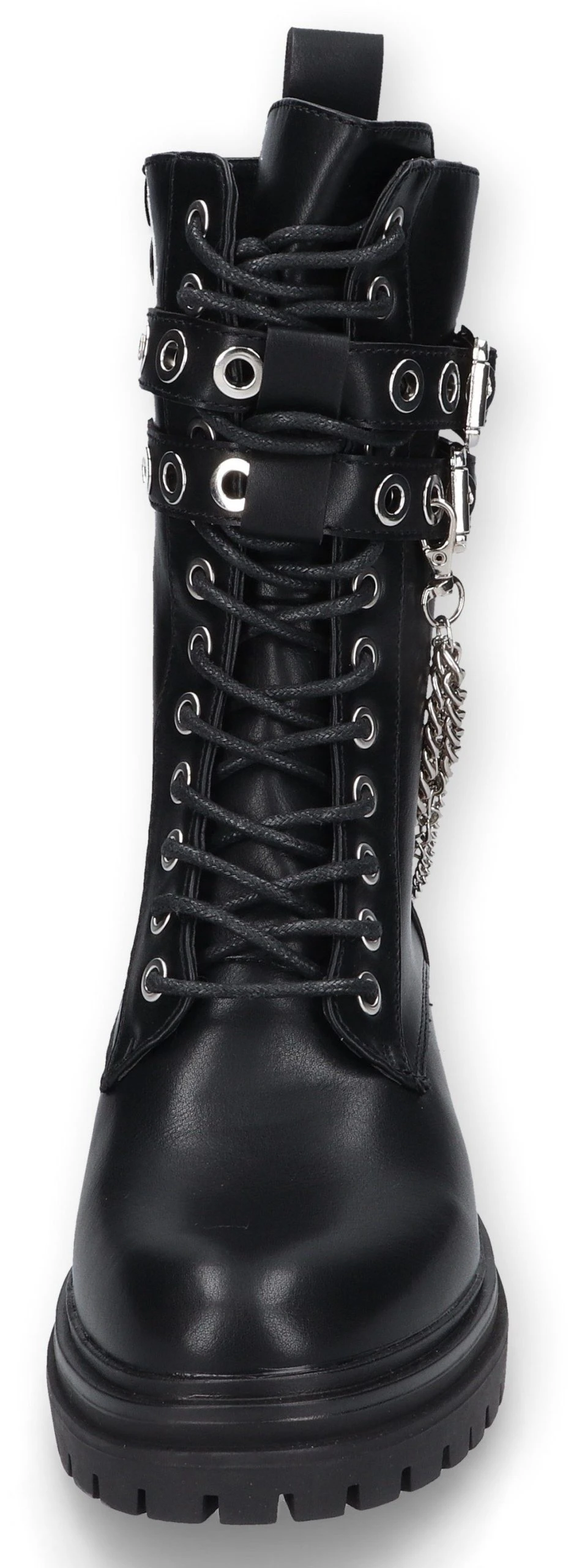 Dockers By Gerli Schnürstiefel Mit Angesagten Zierketten Und Metallösen 4 Dockers By Gerli Schnürstiefel Mit Angesagten Zierketten Und Metallösen – Bild 4