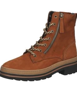 Paul Green »Stiefelette Nubukleder« Schnürstiefelette