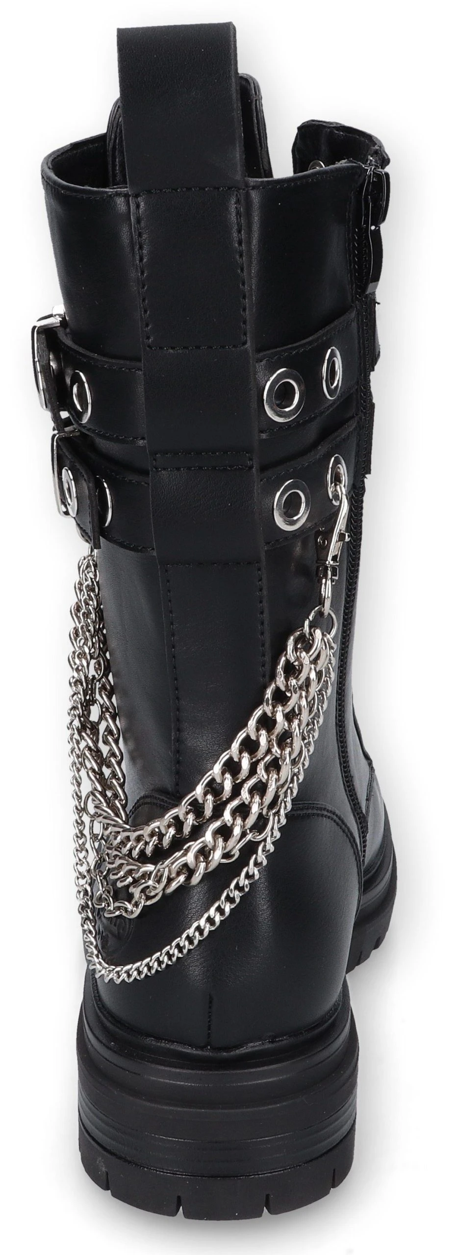 Dockers By Gerli Schnürstiefel Mit Angesagten Zierketten Und Metallösen 2 Dockers By Gerli Schnürstiefel Mit Angesagten Zierketten Und Metallösen – Bild 2