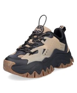 Buffalo »Buffalo Damen Chunky Sneaker Vegan Schwarz Beige« Sneaker