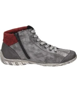 Rieker »Stiefeletten« Schnürstiefelette Aus Filz -Waldläufer Verkaufsgeschäft cebe47a8 6339 56fb b84c cdda3d4923d5