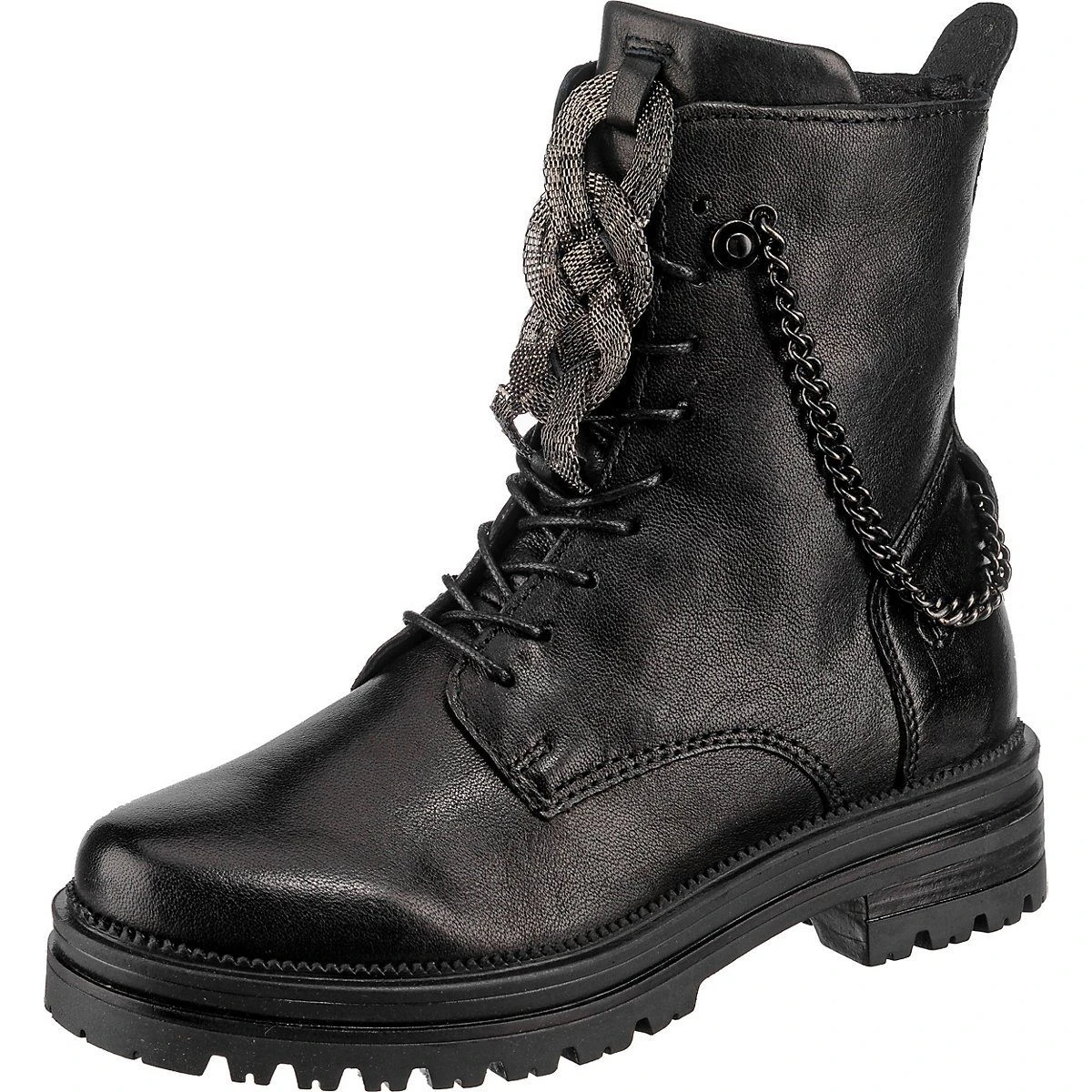 JOLANA & FENENA »J&F Schnürstiefeletten Mit Kettendetail« Schnürstiefelette 1 JOLANA & FENENA »J&F Schnürstiefeletten Mit Kettendetail« Schnürstiefelette